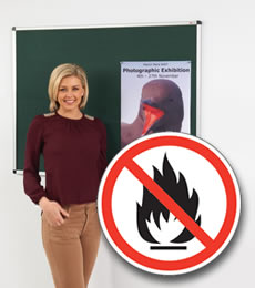 Fire Retardant Interior Noticeboards